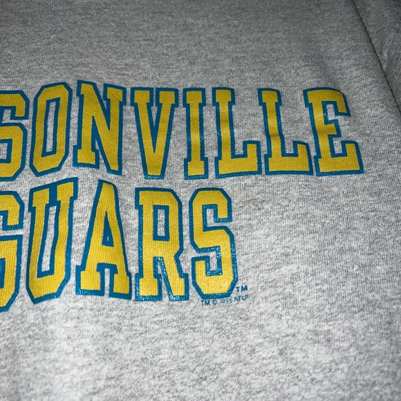 Vintage Champion Pro Line Jacksonville Jaguars T-Shirt 1996 Gray Tee Size Large - Picture 7 of 8